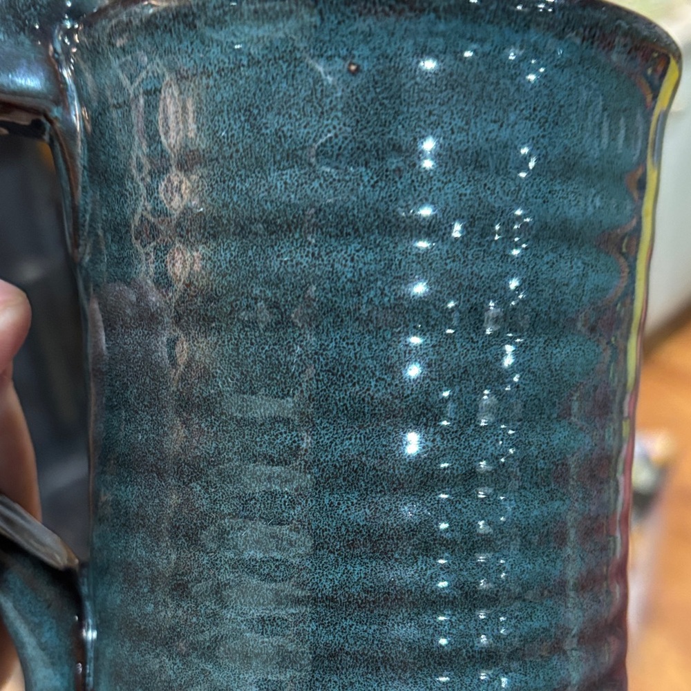 Colorado Moose Ceramic Coffee Mug - Dark Green - Picture 8 of 8